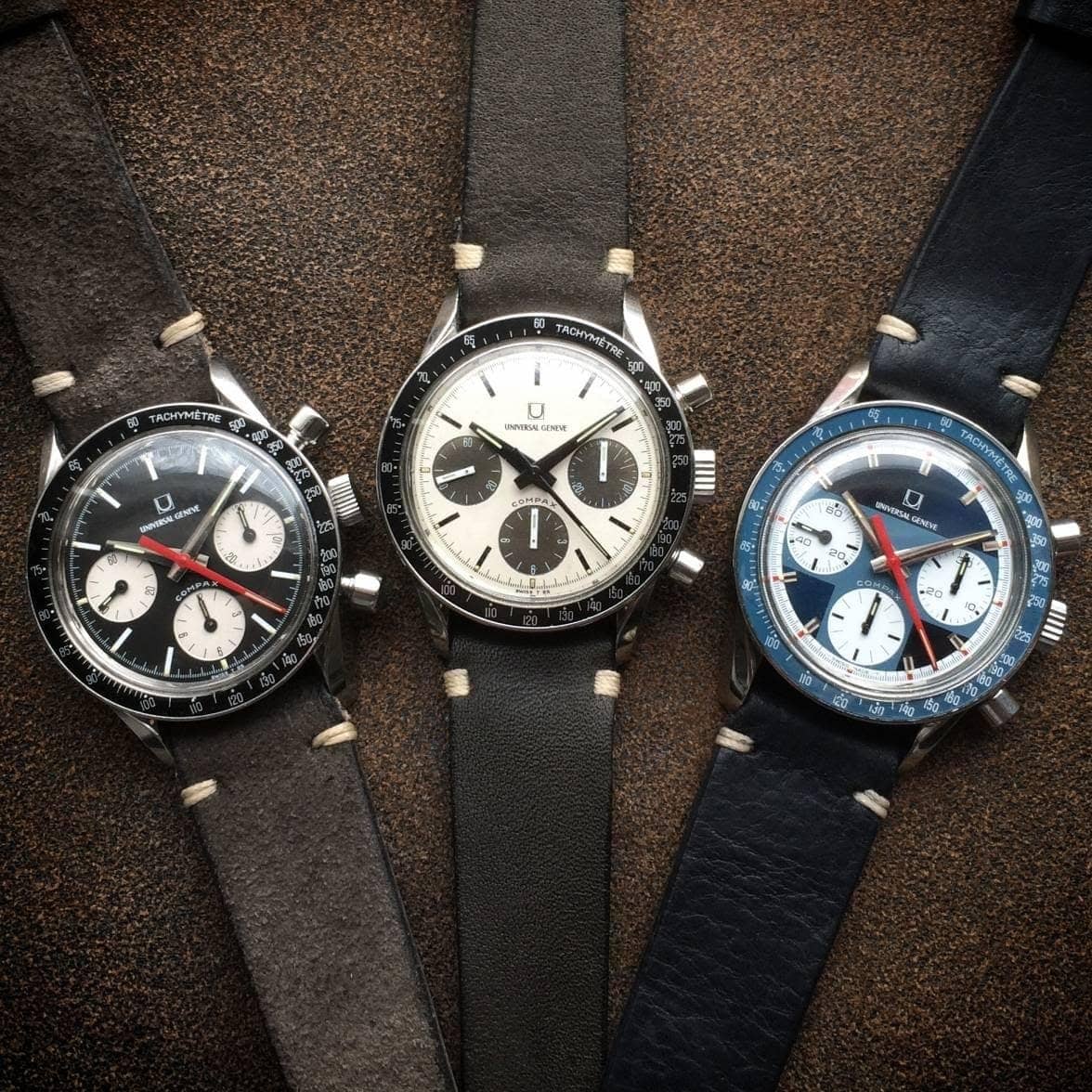 Racing Watches Universal Genève & Nina Rindt SaFonaGastroCrono