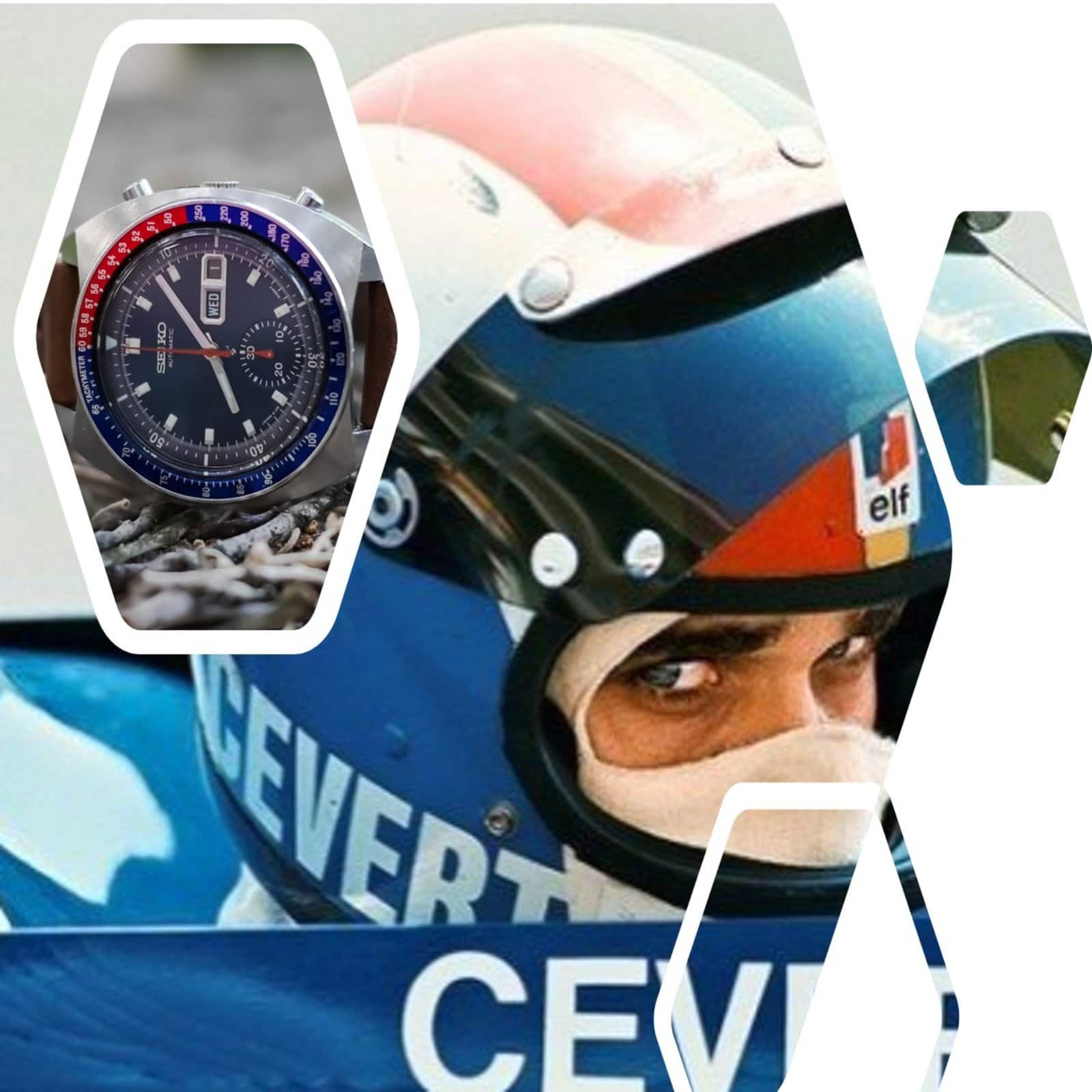 Racing Watches: SEIKO & François Cevert - SaFonaGastroCrono