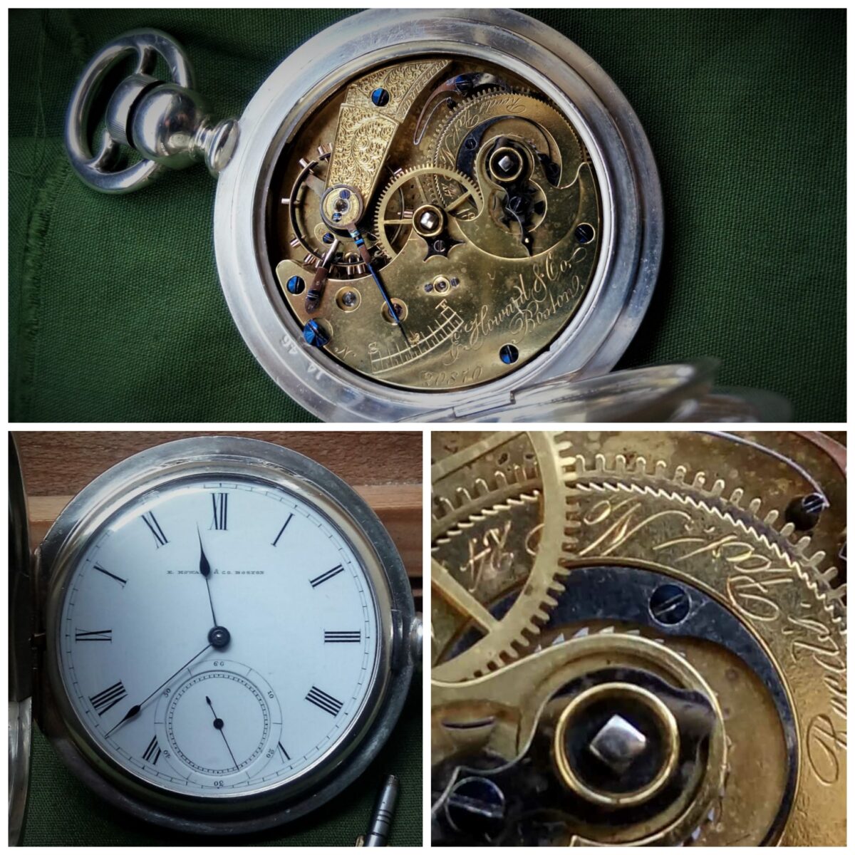 E. Howard (Boston) Series III Pocket Watch