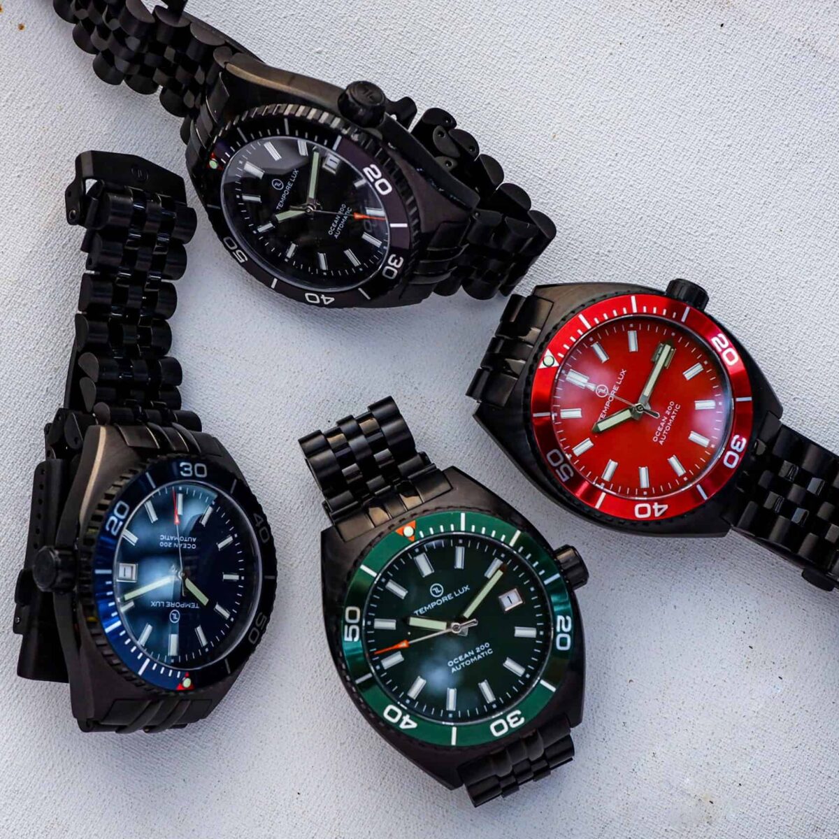 Novedad: Tempore Lux OCEAN 200 Black Edition